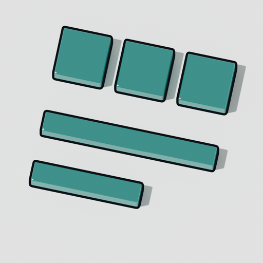 The design-system mark: tokens: colour swatches, a spacing rule, a type baseline