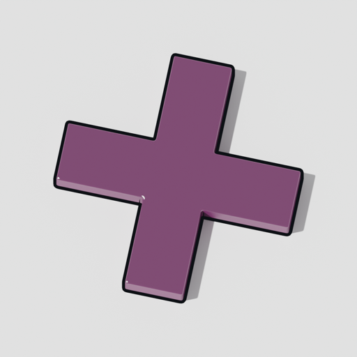 The health mark: a cross