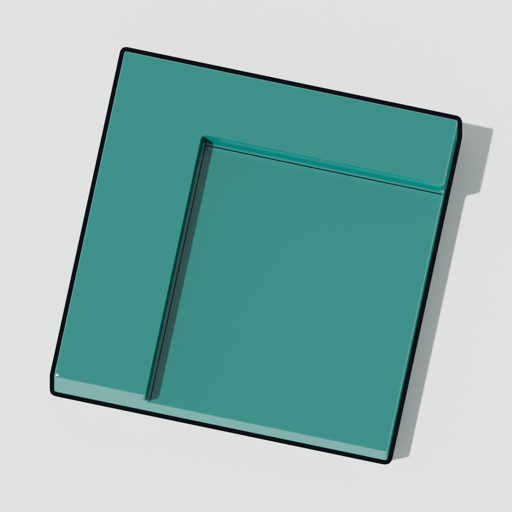 The ui mark: a window with a title bar and a sidebar: the app shell